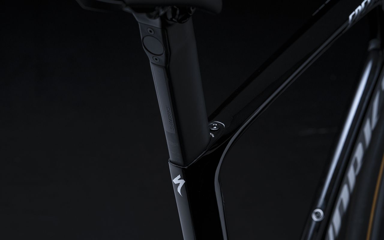 The Shiv TT takes its seat post from the current Venge
