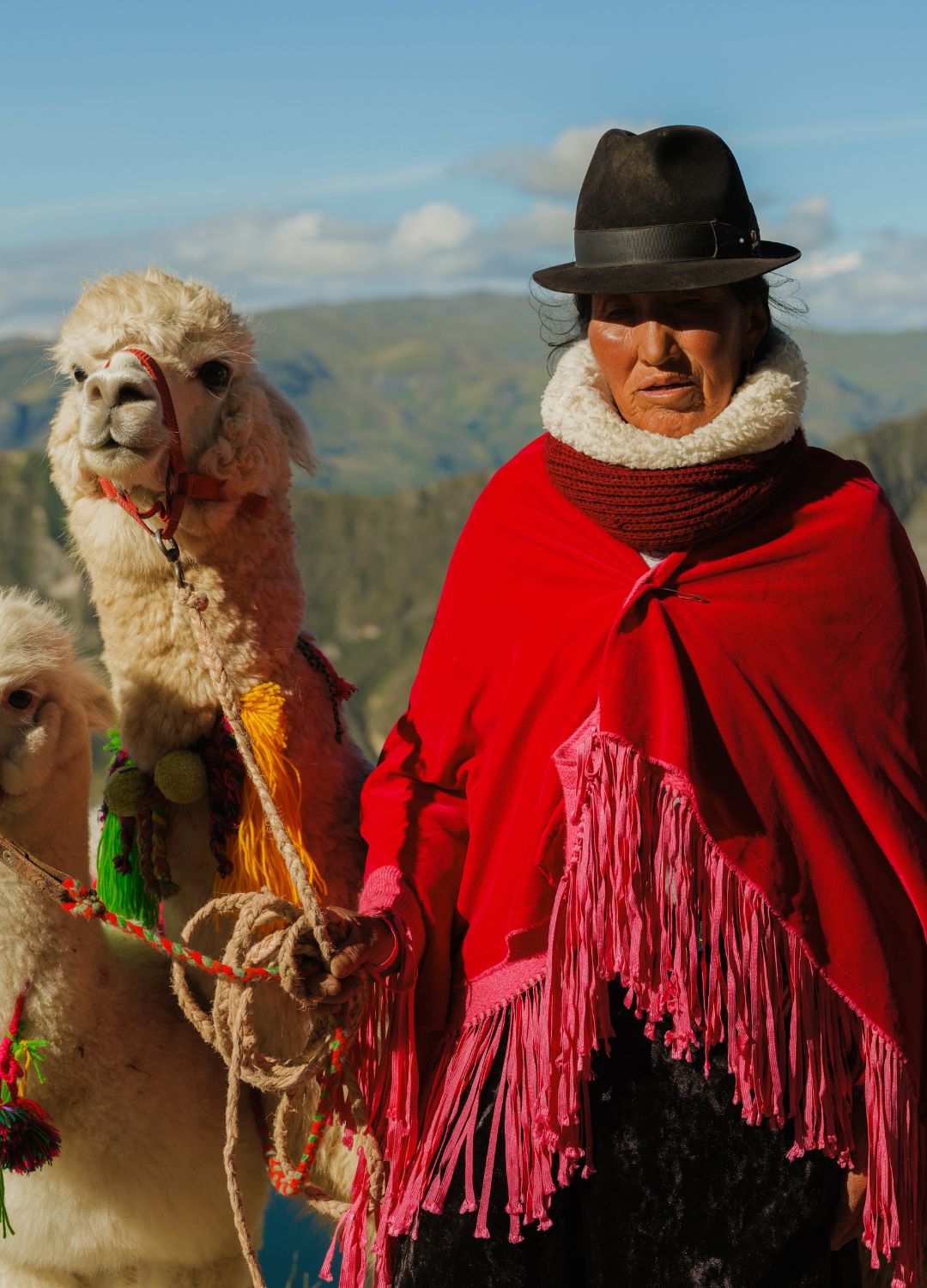 Ponchos from Peru, Bolivia & Chile