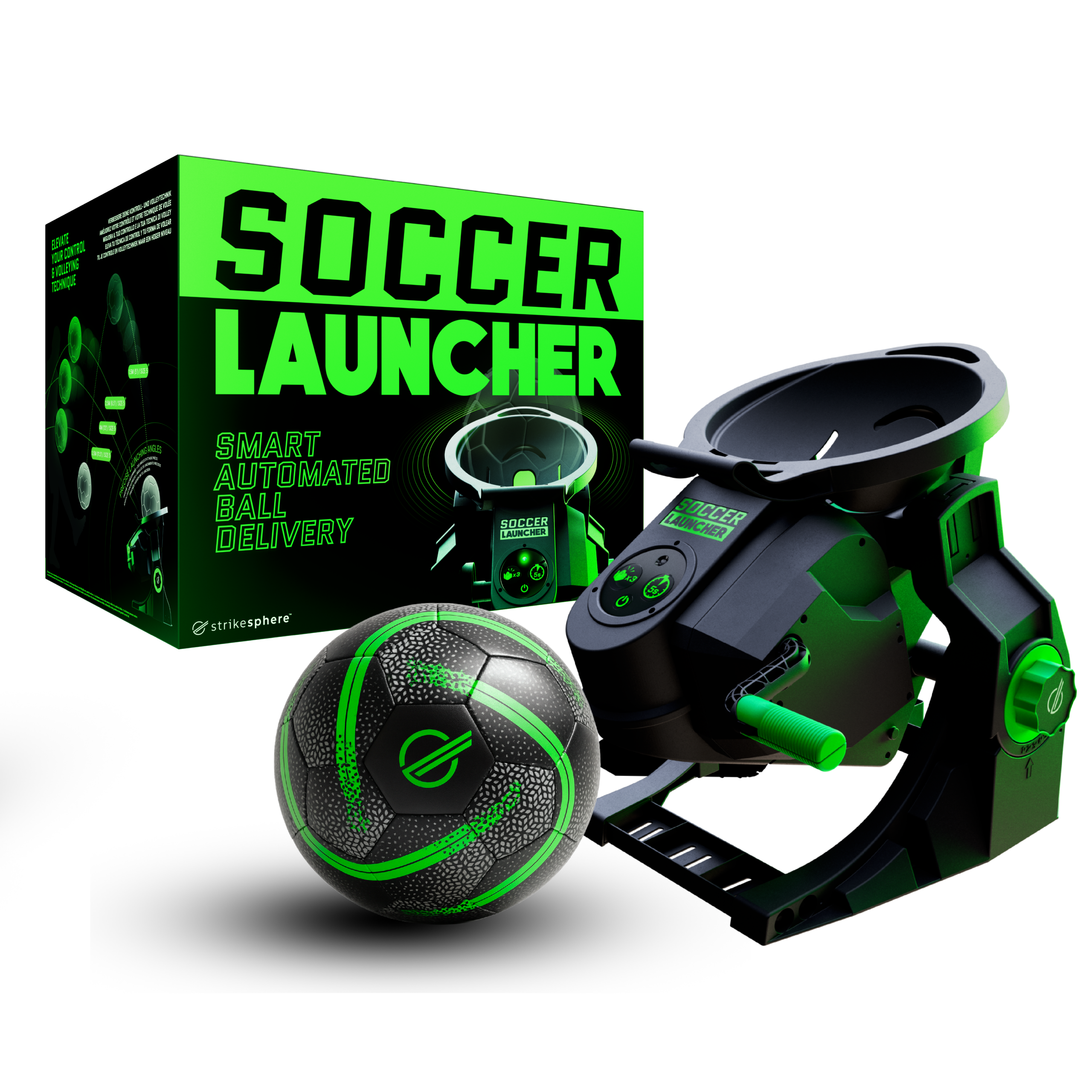 Soccer Launcher + Free Power Ball - Strikesphere