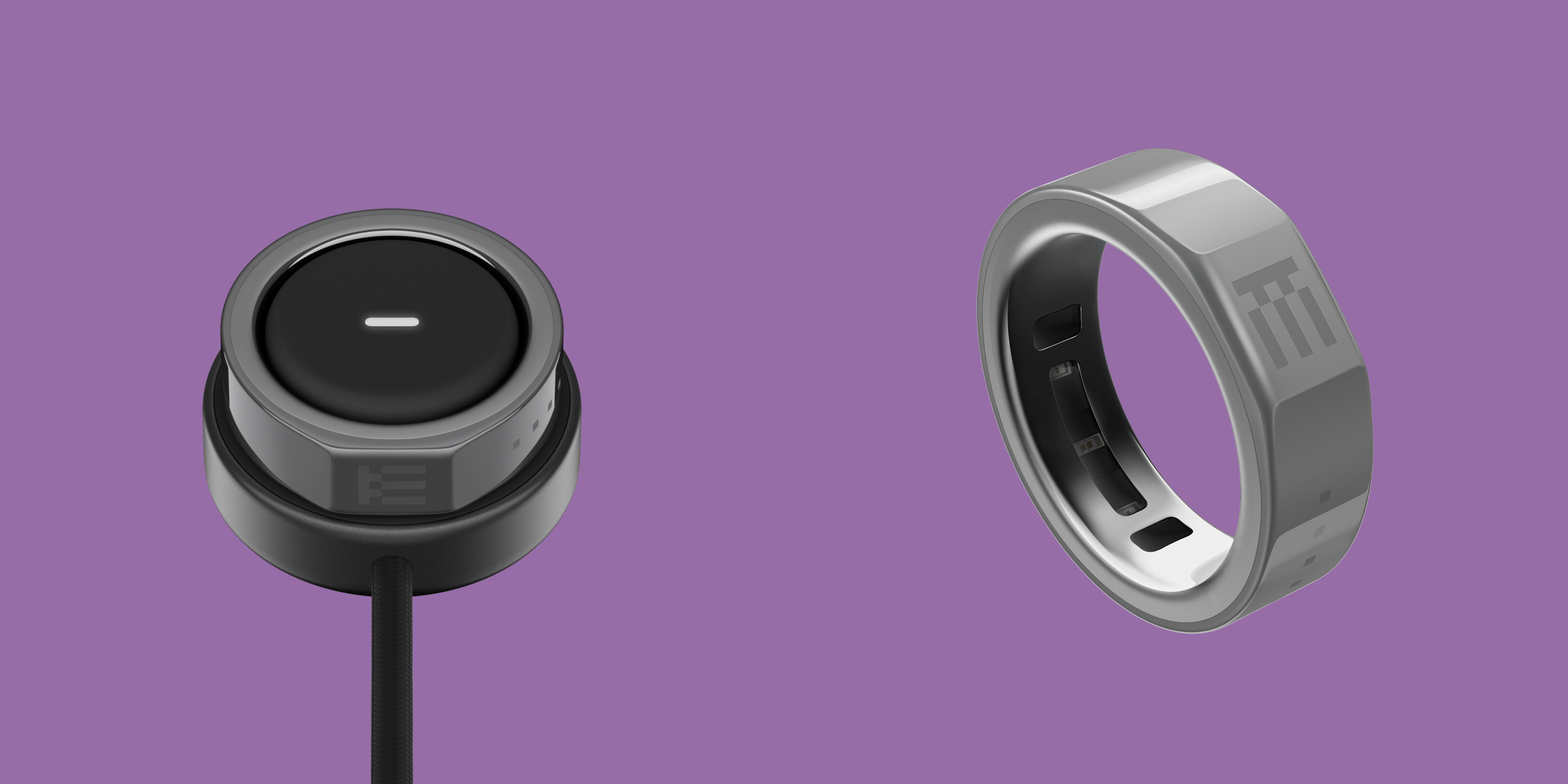 Even R1 smart ring and docking station