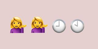 fashion week emoji