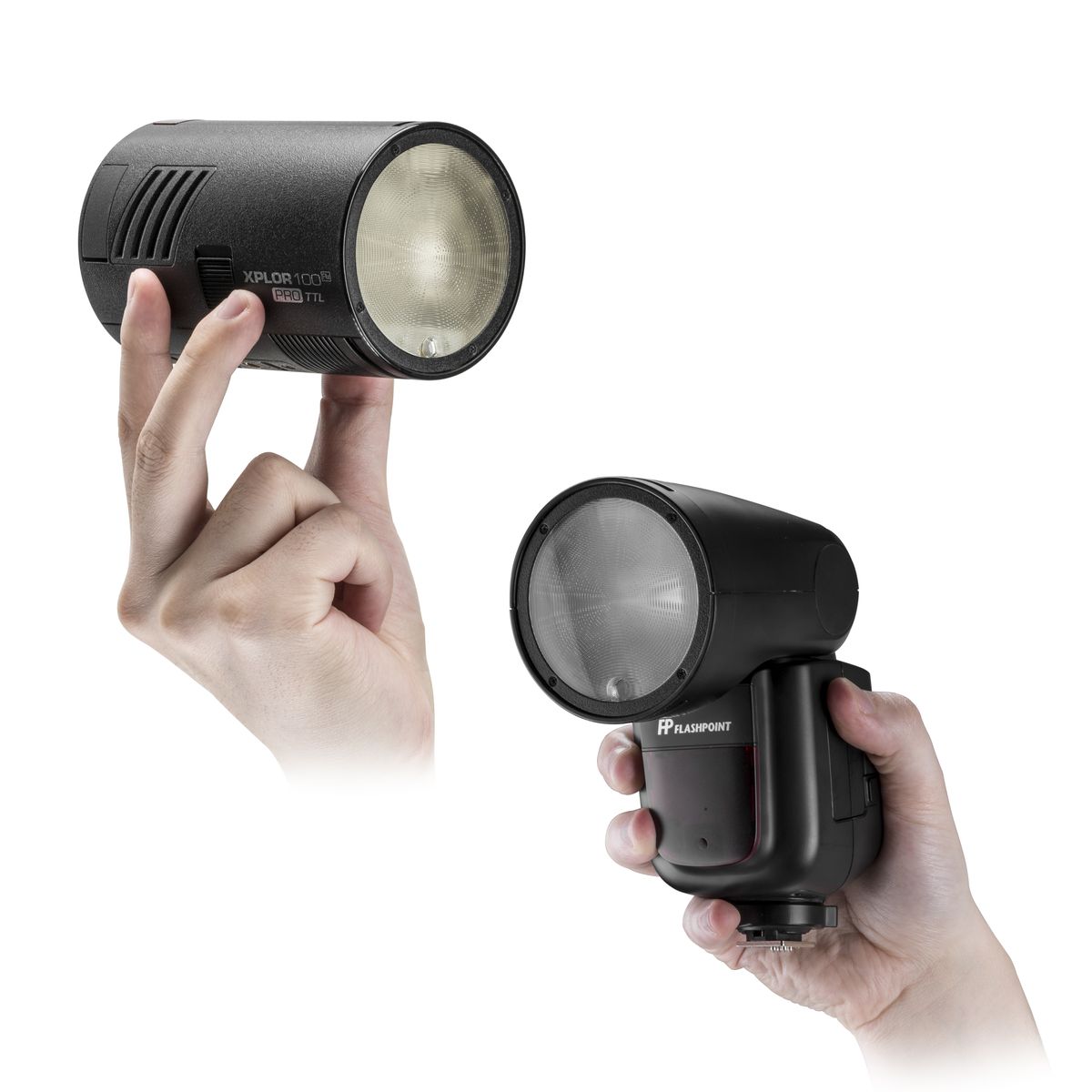 Godox AD100Pro flash strobe with accessories