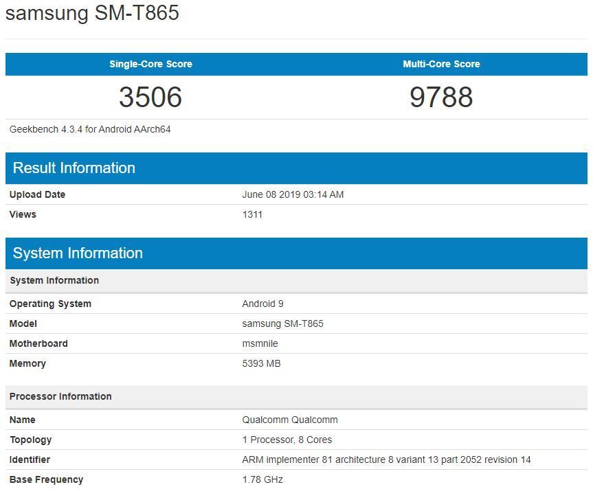 tab s5 specs
