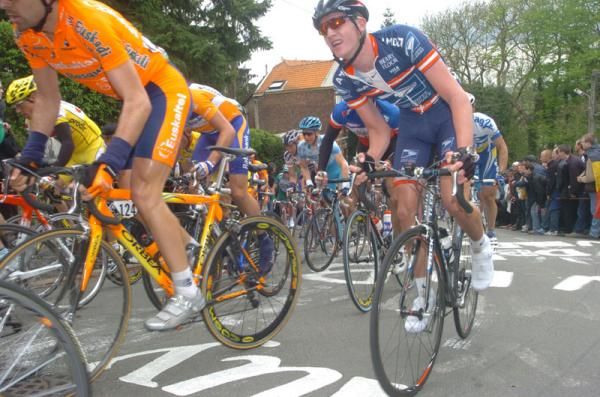 A young Jurgen Van Den Broeck in US Postal colors in 2004