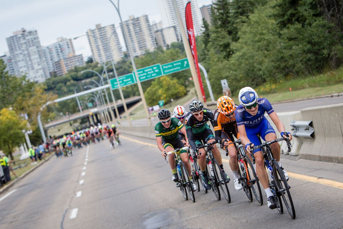 Alex Cataford (UnitedHealthcare) leads an attack