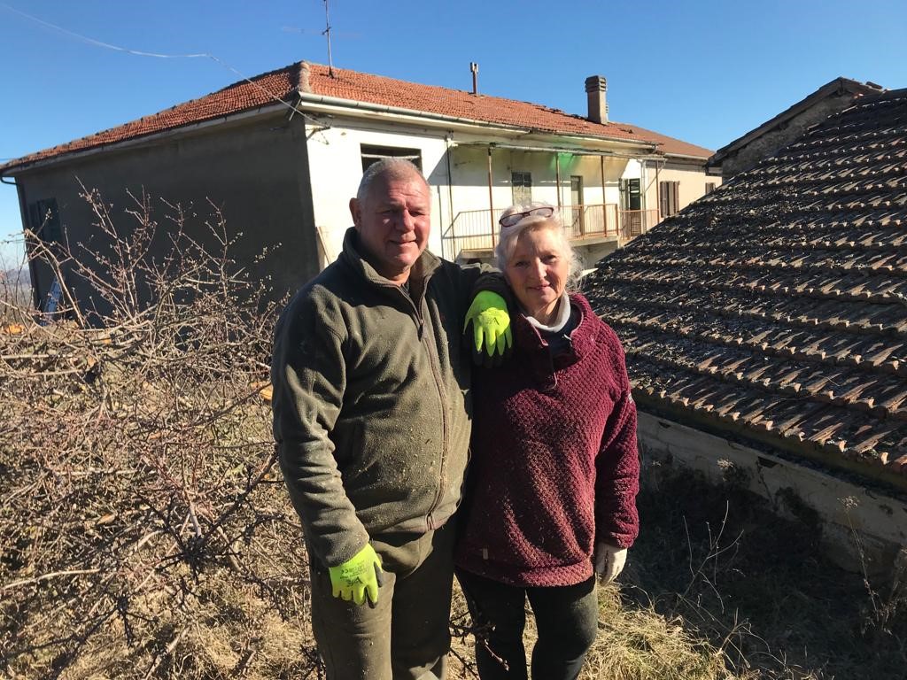 TV tonight – Carl and Francesca in their Italian village.