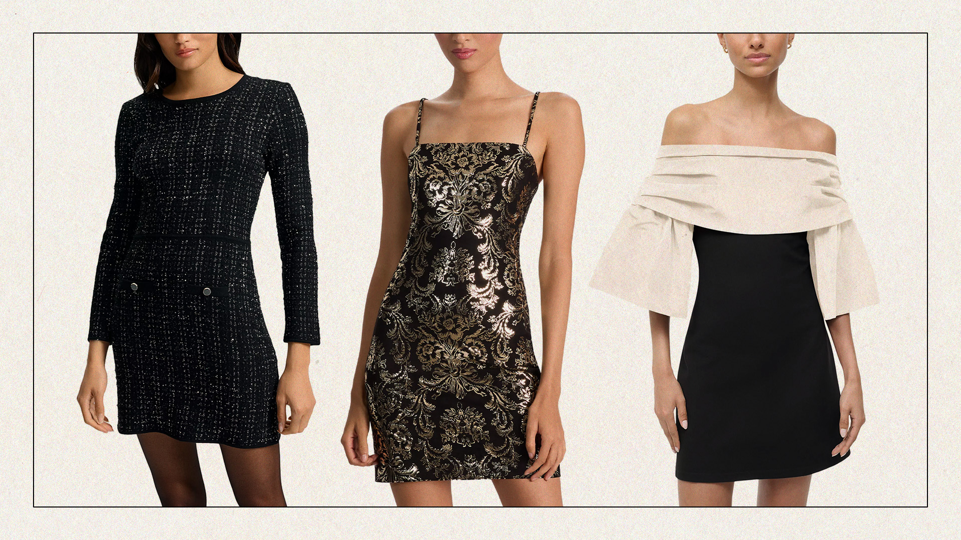 Collage Image of Holiday Occasion Wear From Bloomingdale&#039;s