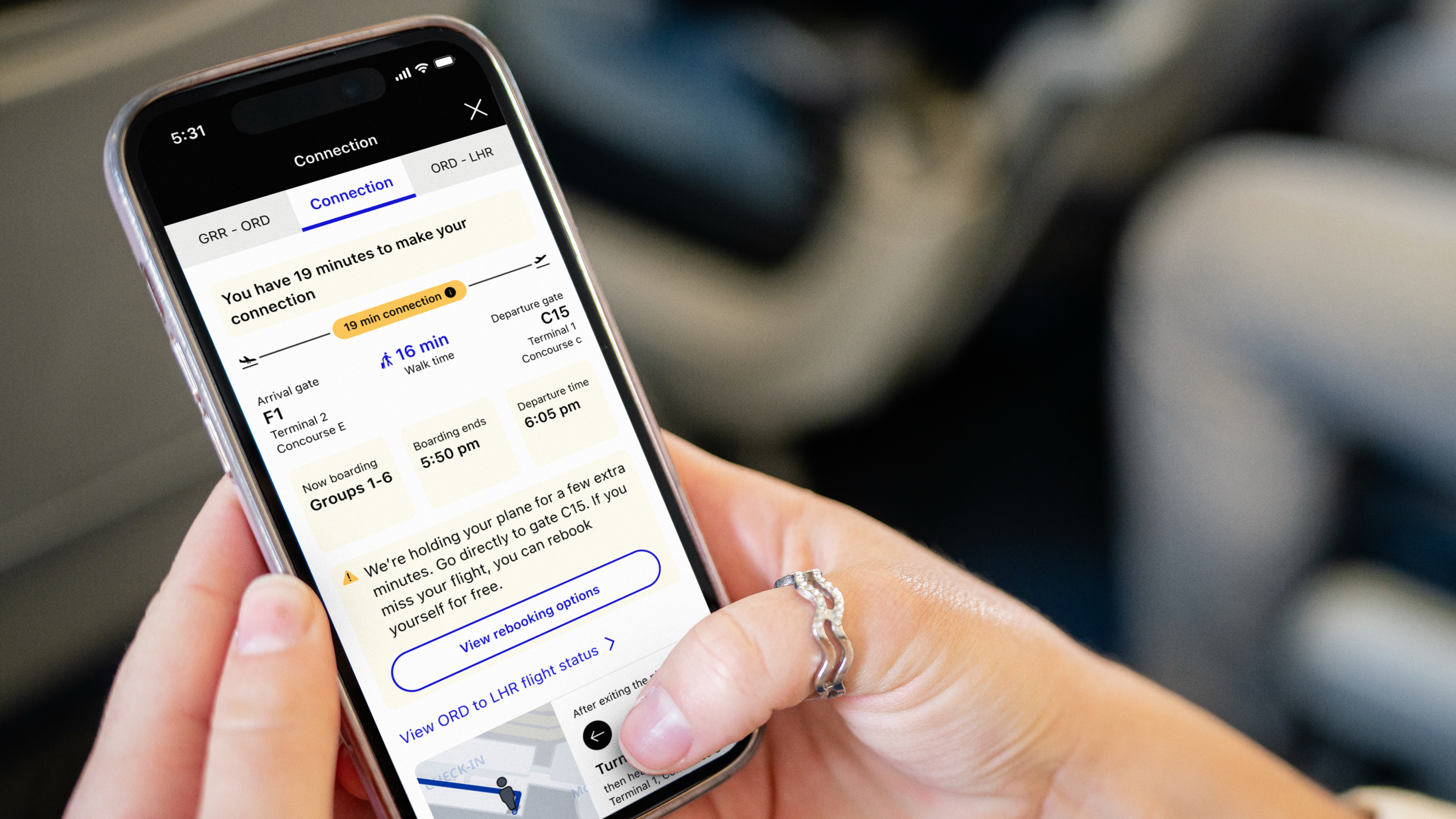 United Airlines Connection Update
