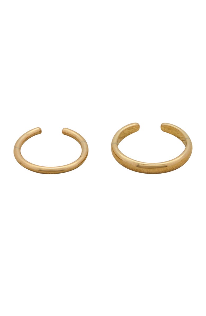Set of 2 Adjustable Toe Rings