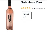Dark Horse&nbsp;Wine Ros, $9.99 - $11.99 at Drizly