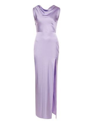 Altera London, Vest Floor Length Satin Dress