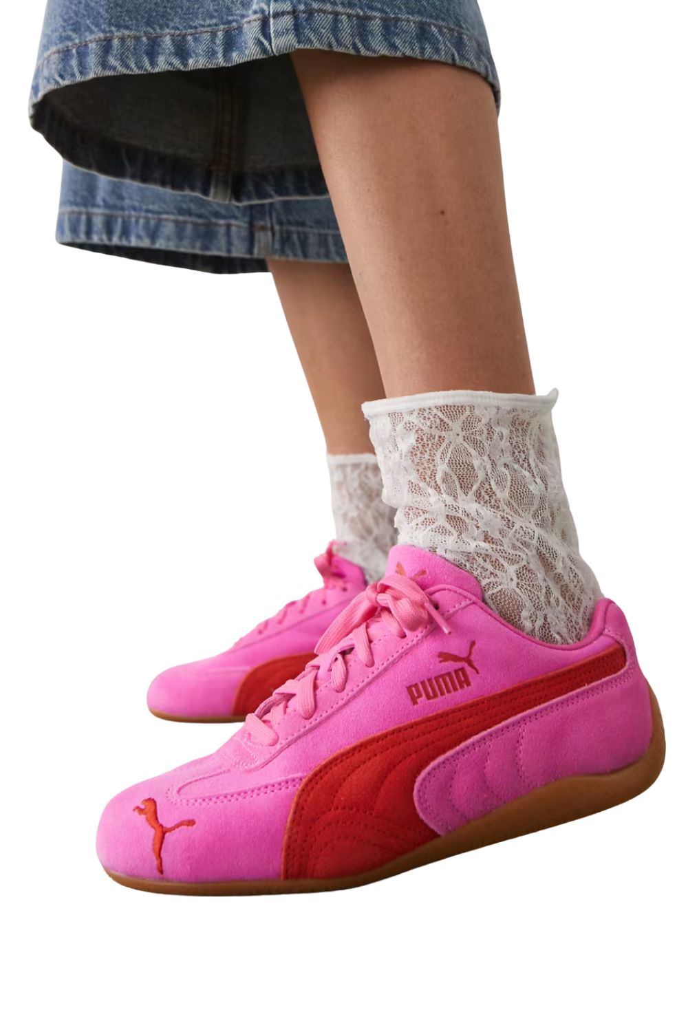 Puma, Puma Speedcat Og Trainers in Pink & Red