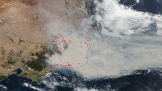 Wildfires devastated southeastern Australia in the final months of 2019 and in January 2020. See photos of those wildfires from space as NASA tracks them with satellites.