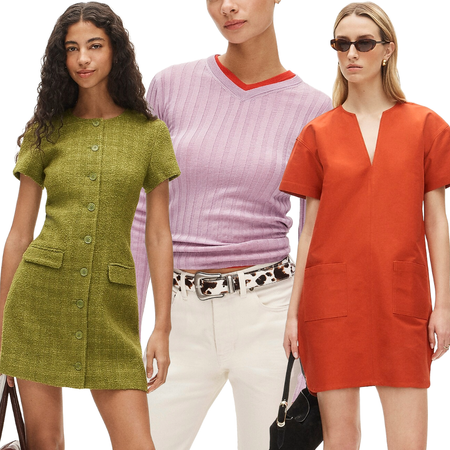 Collage of j.crew models wearing february 2026 new arrivals