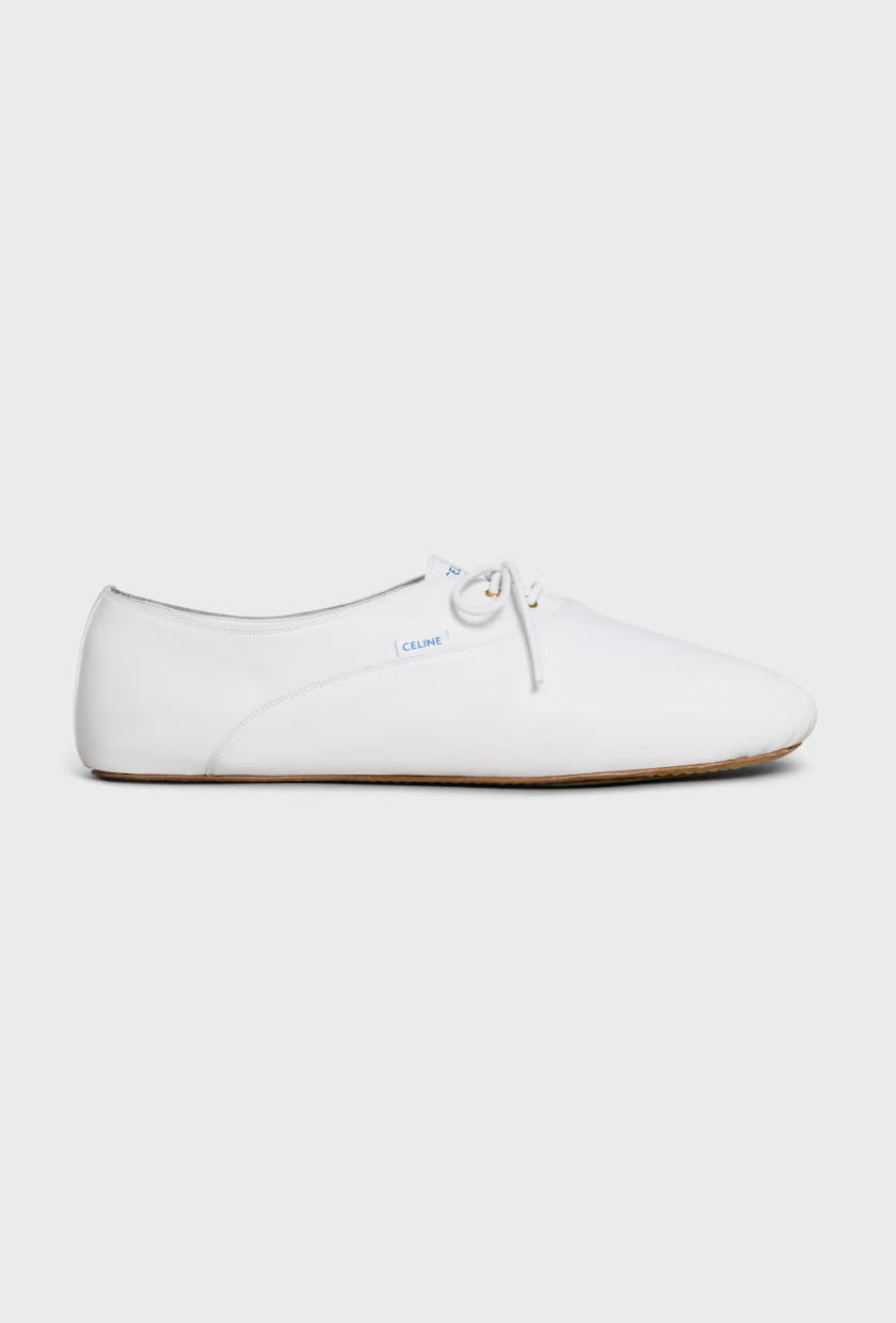 Ballet Lace-Up Shoe in Lambskin