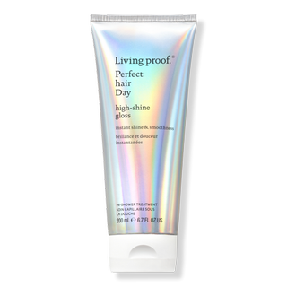 Living Proof Perfect Hair Day High-Shine Gloss on white background