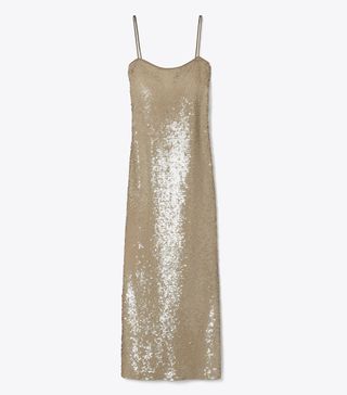 Tory Burch, Sequin Mesh Dress