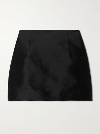 + Net Sustain Vera Paneled Silk Mini Skirt