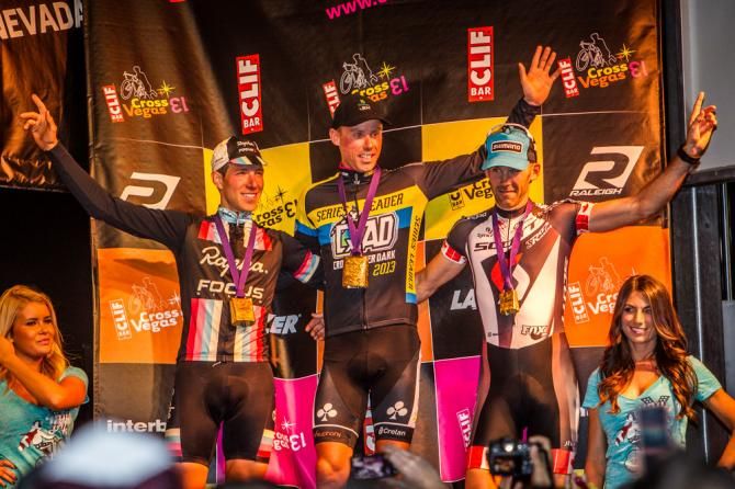 The men's top three in Vegas.