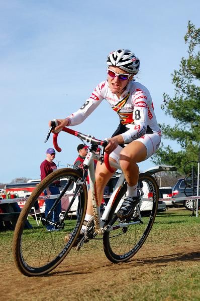 Amy Dombrovski (Clement/Primus Mootry) rode well to second place.