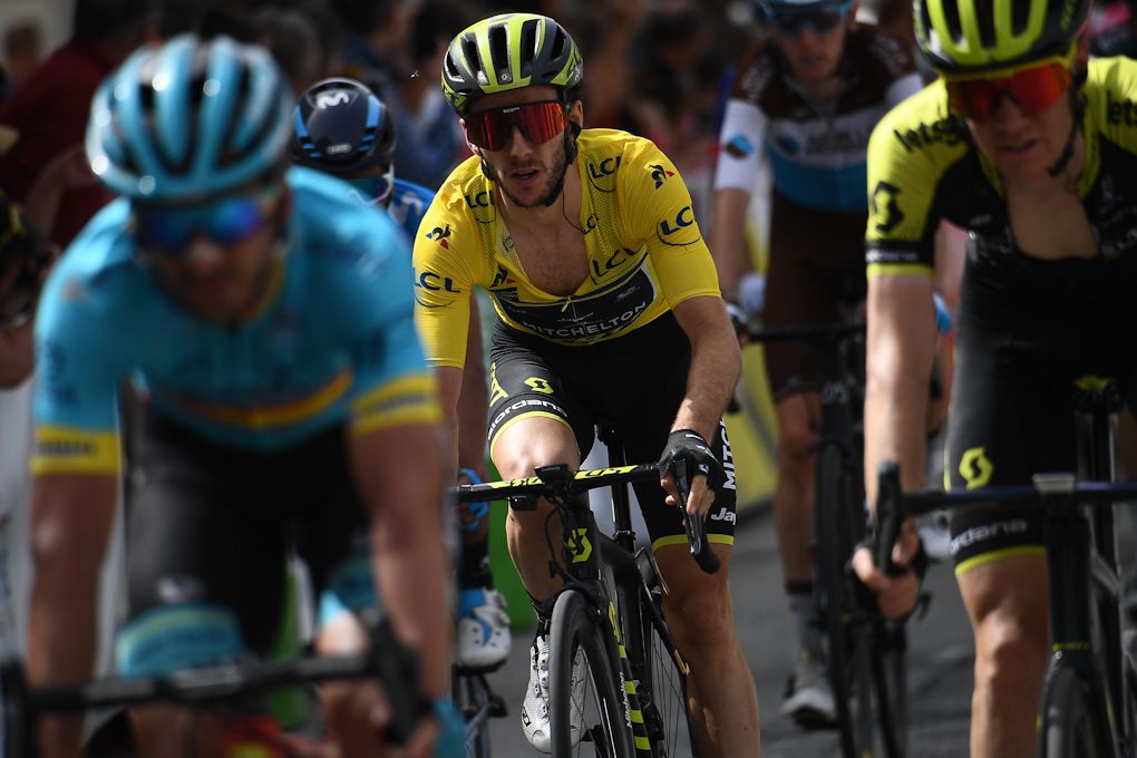 Adam Yates finishes stage 6 at Dauphine
