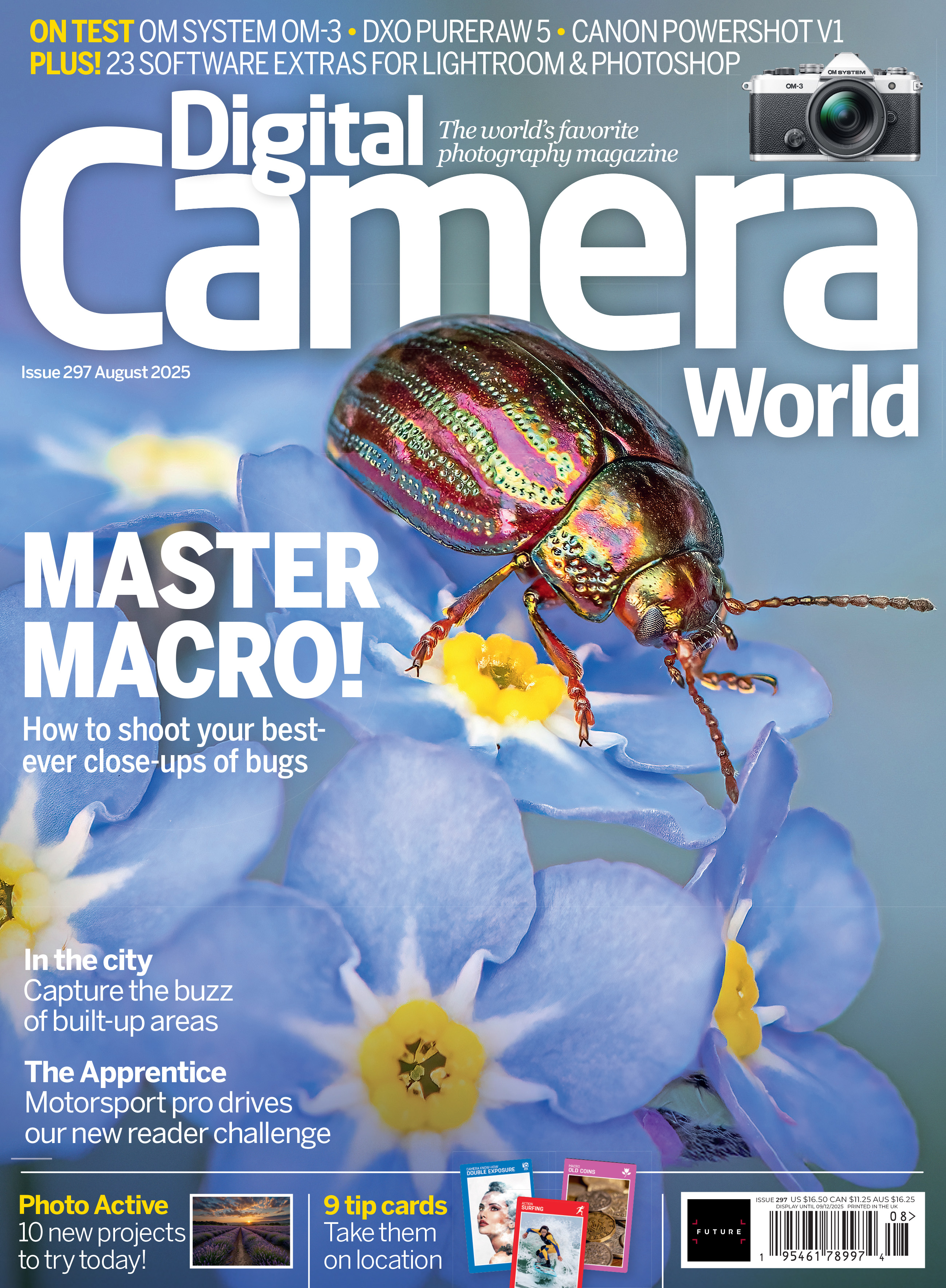 Front cover of issue 297 (August 2025) of Digital Camera magazine
