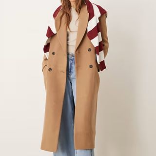 ASOS Design Camel Coat