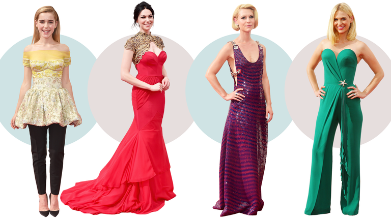 Clothing, Dress, Shoulder, Red, Waist, Textile, Joint, Standing, Formal wear, Magenta,