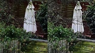 The 108 megapixel setting (left) does an impressive feat of capturing more detail, compared with the standard 12 megapixel version (right) – as you can see from these details