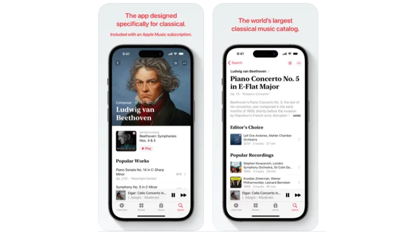 Apple Music screenshots