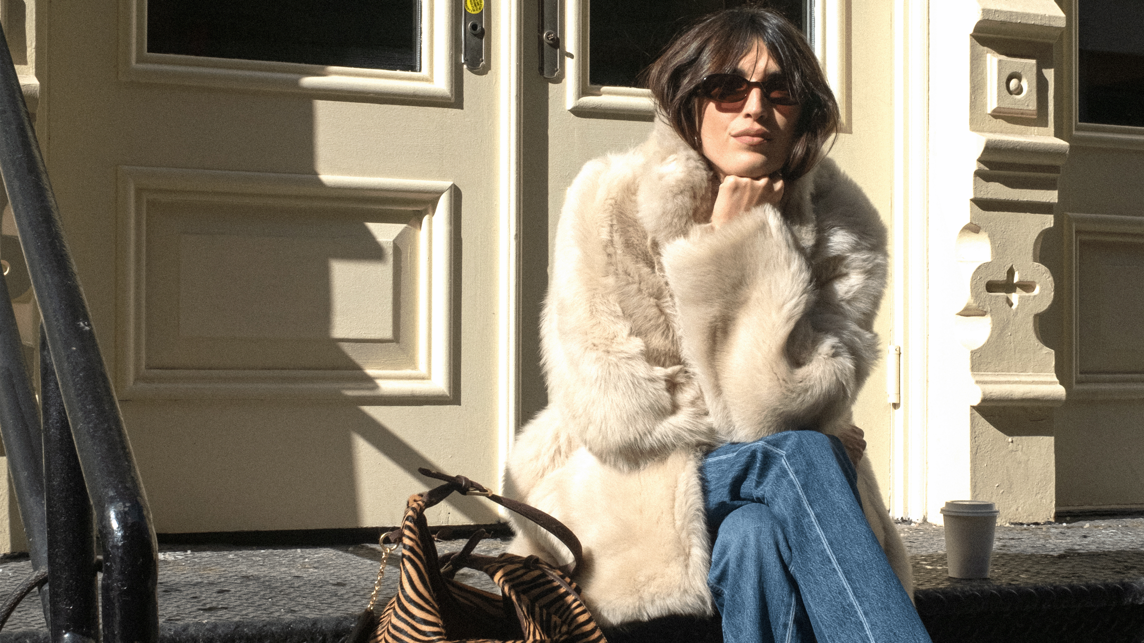 Jeanne Damas wearing Rouje.