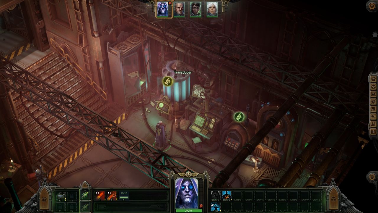 Rogue Trader lab puzzle - Transducer
