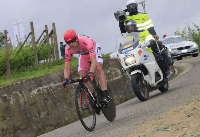 Cadel Evans (BMC Racing) lost pink to Uran