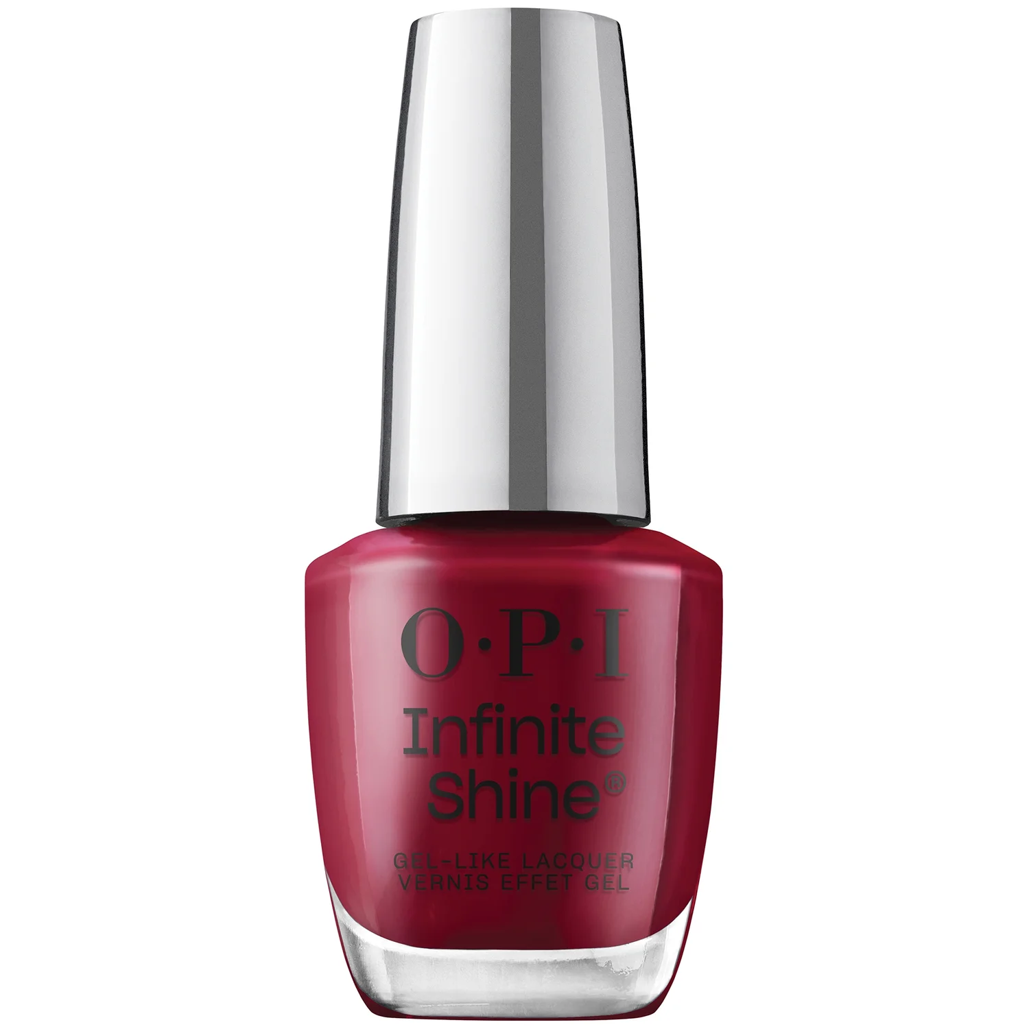 Opi Infinite Shine Long-Wear Gel-Like Dark Red Nail Polish - Malaga Wine 15ml