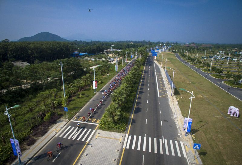 Stage 1 of the 2015 Tour of Hainan