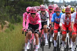 TAVIRA PORTUGAL FEBRUARY 21 Rui Costa of Portugal and Team EF Education EasyPost competes during to the 51st Volta ao Algarve em Bicicleta Stage 3 a 1835km stage from Vila Real Santo Antonio to Tavira on February 21 2025 in Tavira Portugal Photo by Tim de WaeleGetty Images