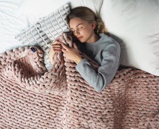 weighted napper blanket