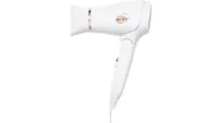 white and rose gold T3 Featherweight Dryer, one of w&h's picks for the best hair dryers for fine hair