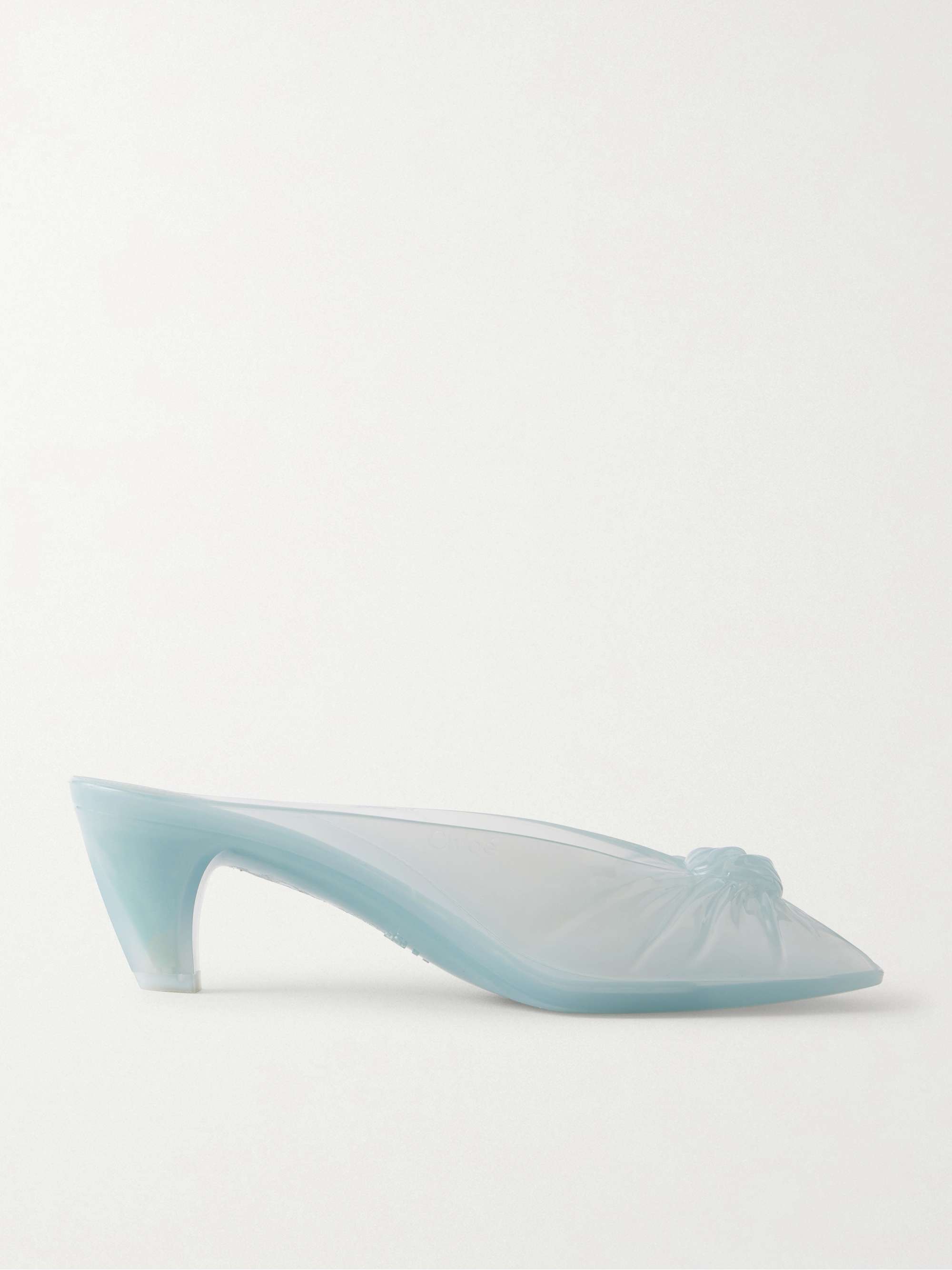 Ruched Tpu Mules