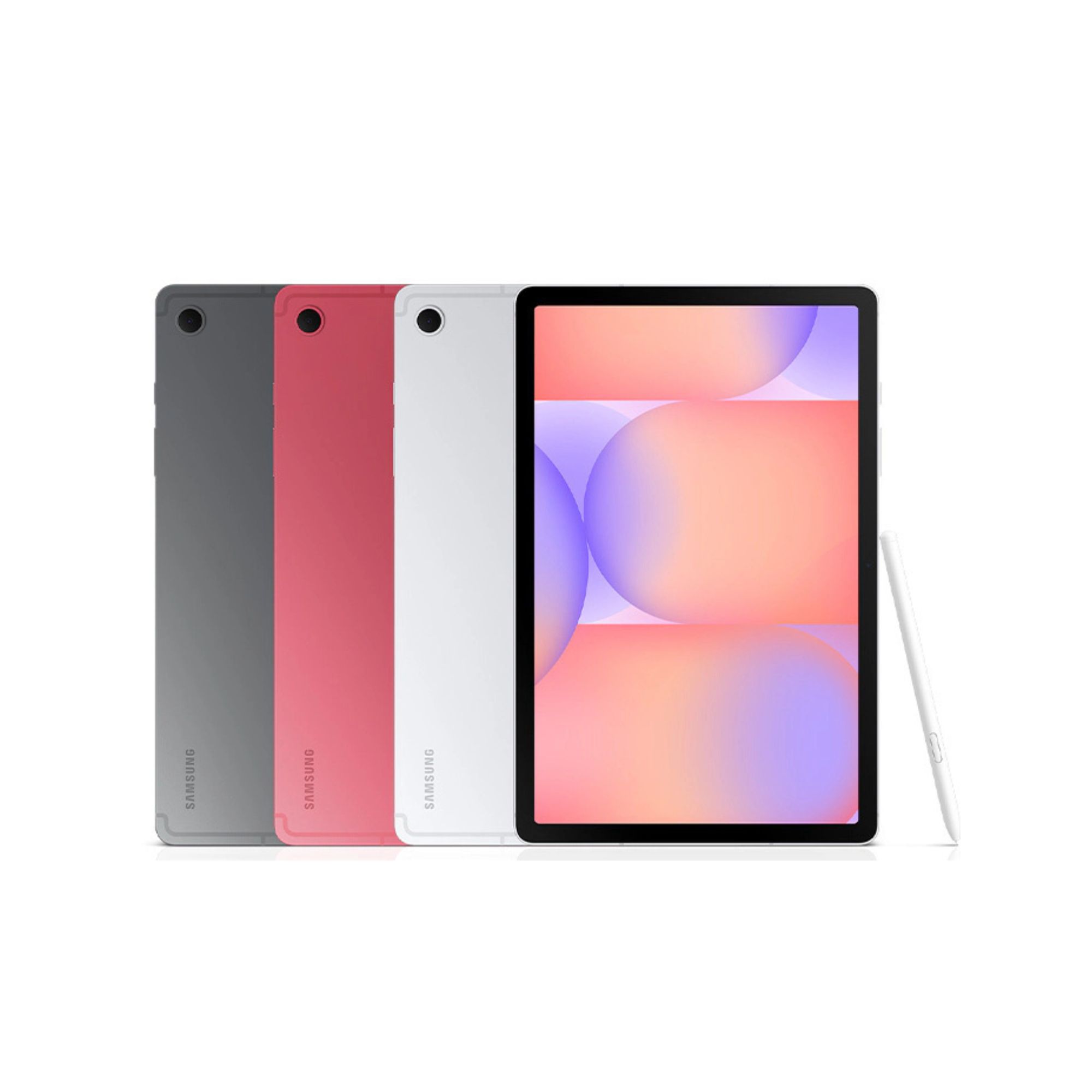 Samsung Galaxy Tab S10 Lite against white background.