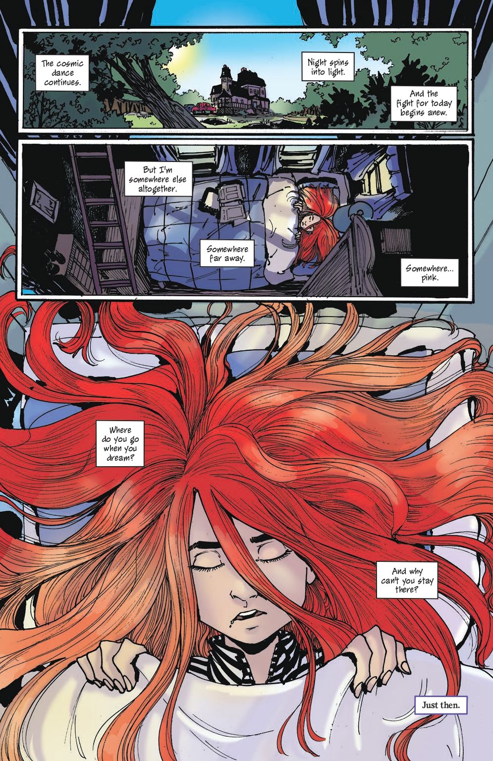 Interior pages from Pandora (Book One)