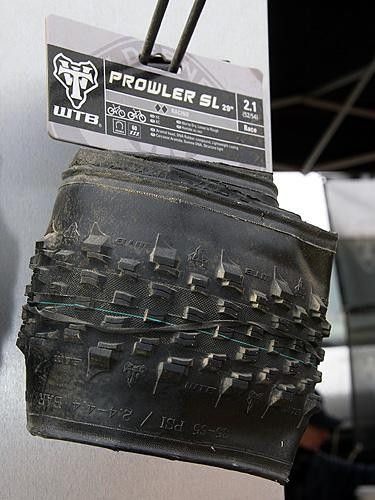 A new slimmed-down version of the Prowler tread yields the new WTB Prowler SL for 29" wheels.
