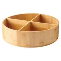 Aldi Bamboo Pantry Organizer — Turntable