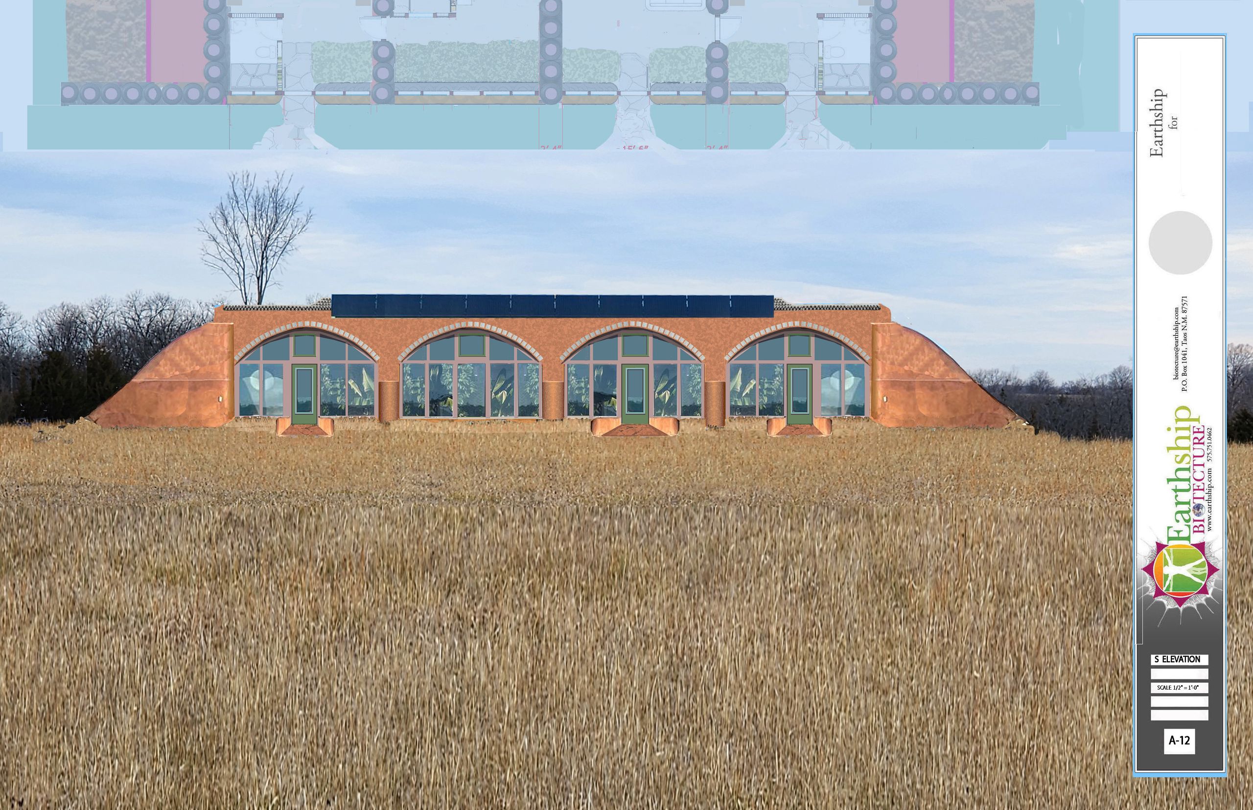 See the first tornado-and fire-resistant Earthship