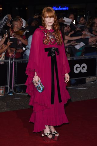 Florence Welch, GQ Men of the year awards, Red Carpet