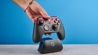 A black and red GameSir G7 Pro wired Xbox controller