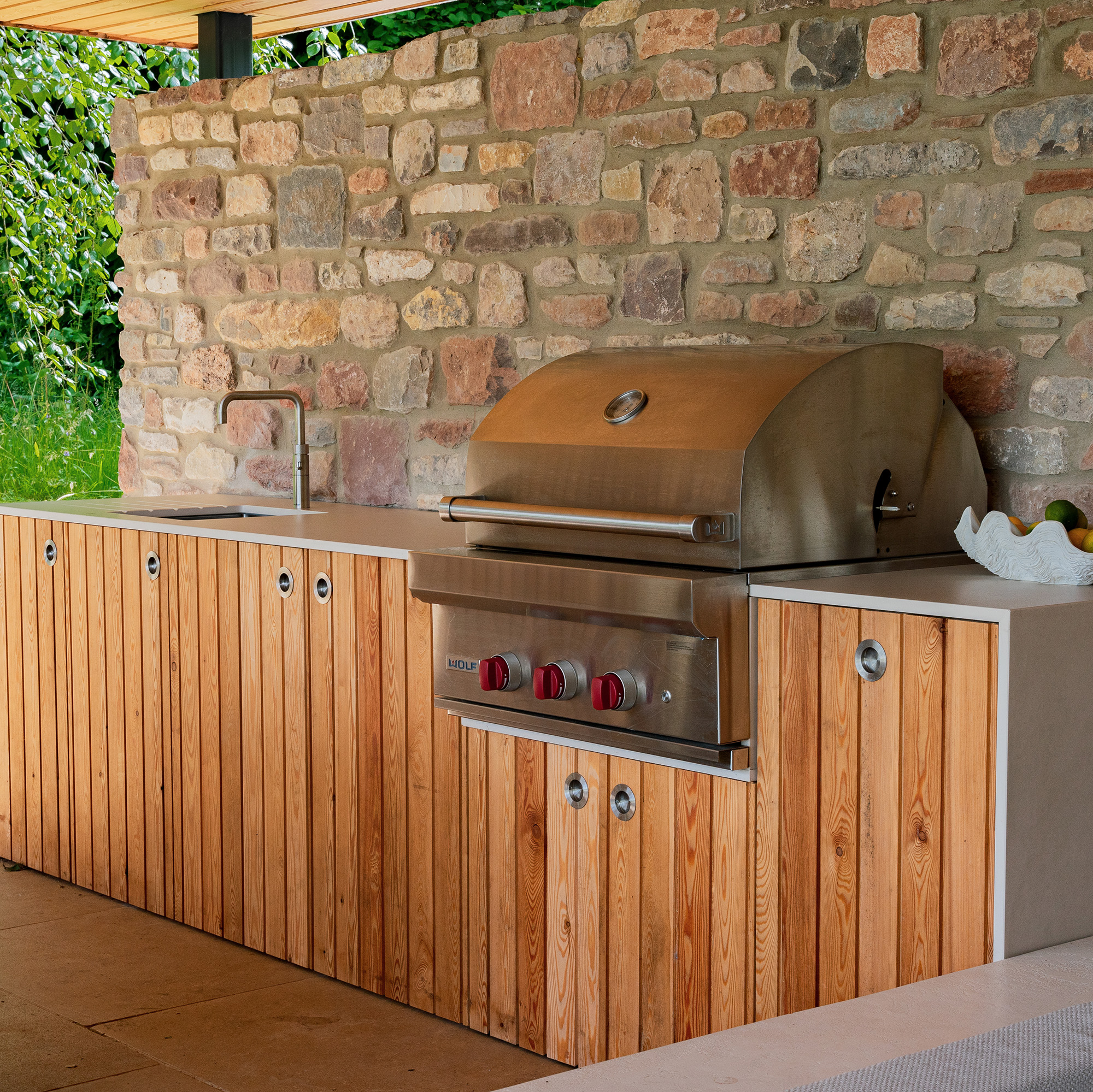 Ca pietra cotswolds outdoor kitchen