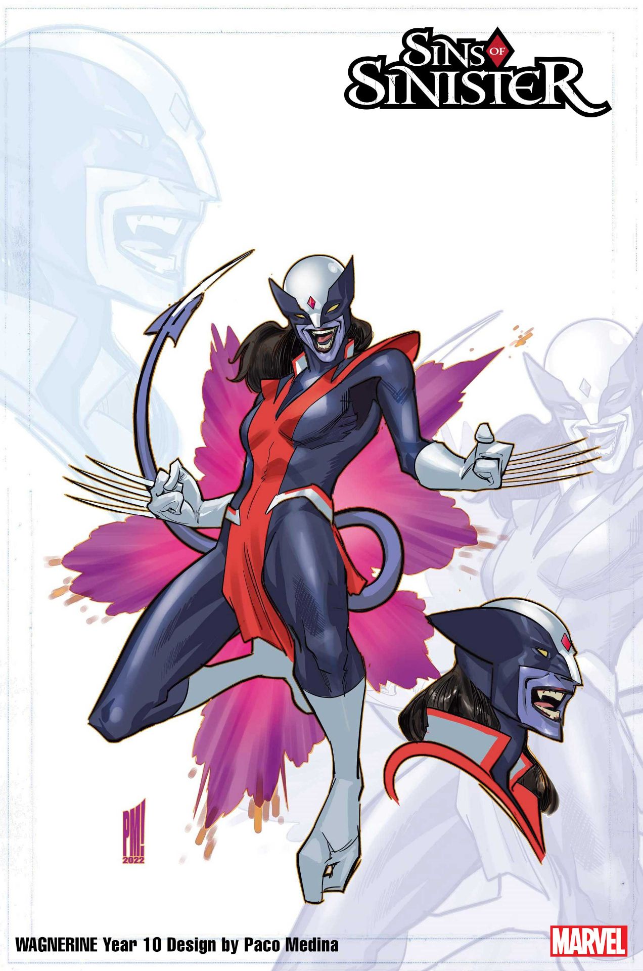 Sins of Sinister character designs
