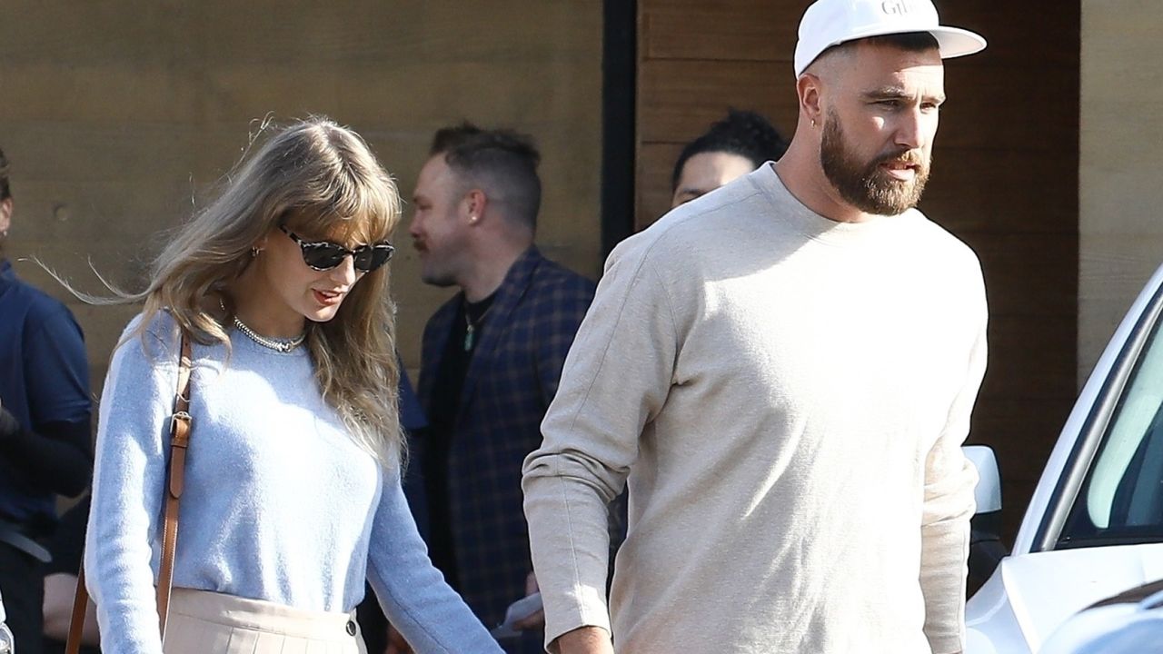 Taylor Swift and Travis Kelce hold hands in Los Angeles