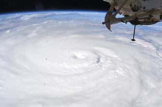 NASA astronaut Chris Cassidy took this photograph of Typhoon Haishen from aboard the International Space Station. The typhoon has led to seven million people being ordered to evacuate and, after hitting Japan it reached the Korean peninsula.